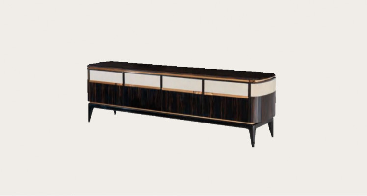 Meuble TV design Armoire TV Buffet commode basse Commode Armoire Étagère de chambre