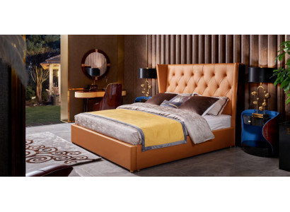 Lit Chambre Mobilier 6pces. Ensemble complet en cuir Design Lits de luxe