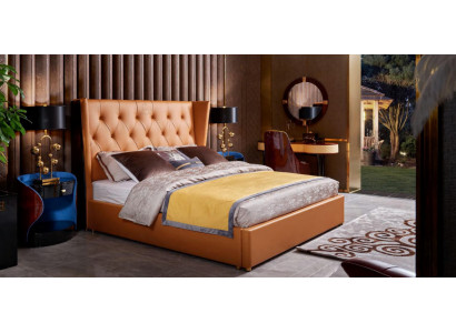 Revêtement de lit Design Luxe Double Lits d'Hôtel Luxe Hôtel 180x200