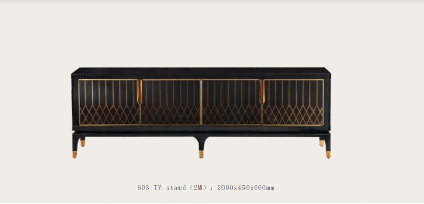 Bahut meuble TV Commode Armoire Armoire de salle de séjour Buffet bas mobilier TV