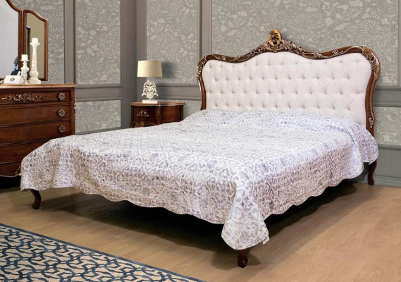 Lit double Lits Chambre Lits Design Vaccari Meubles Lit en bois massif nouveau