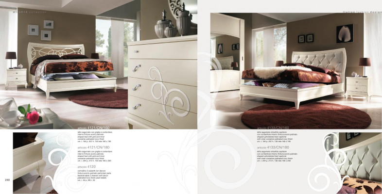 Lit Lits Cadre de lit Bois Lit double Cadre de lit double Lits doubles Hôtel moderne Italie