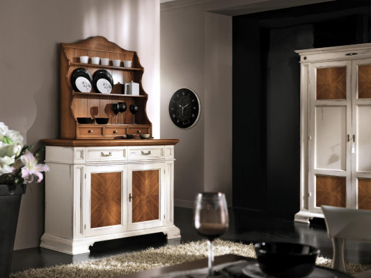 Commode Armoires en bois Buffet Mobilier de luxe Commode Bahut Armoire Italie