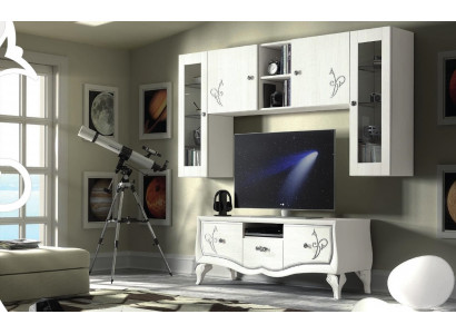 Unité murale Armoire télé Meuble Télé Armoire Enfilade Armoire TV Bois Meuble TV Buffet Commode Meuble de design Nouveau