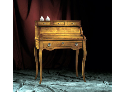 Tables Bureau Table de Bureau Bois Noble Style Baroque Rococo Mobilier Antique de Luxe