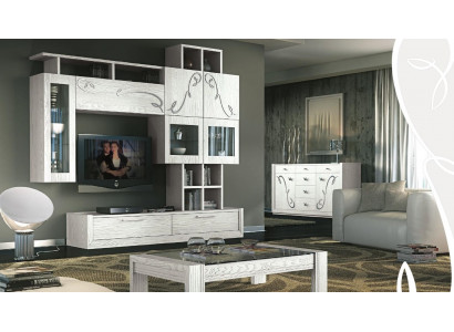 Unité murale de télévision Extension murale Mur de la salle de vie Mobilier Armoire télé TV unité murale Armoire Étagère