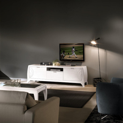 Meuble TV Design Buffet TV Télévision Mur Luxe Commode Armoire Commodes Mobilier neuf