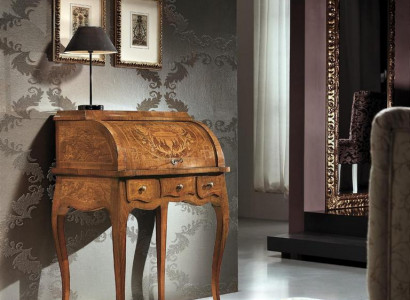 Conception Bureau Mobilier de bureau de luxe Table Tables italiennes Secrétaire Bois neuf