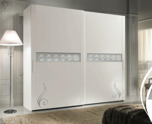 Armoires Vêtements Armoire Armoire Luxe Portes Coulissantes Design Bois Moderne
