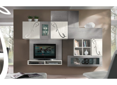 meuble de télévision, unité murale, vitrine, buffet, armoire, mur, télévision moderne, bois, suite, ensemble, mobilier