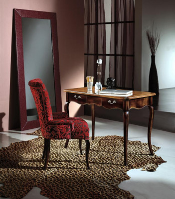 Table Table en bois Chaises Tables 3 pièces Ameublement Bois massif Bureau Fauteuil