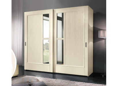 Armoires Vêtements Armoire Garde-robe Luxe Portes Coulissantes Design Bois Moderne