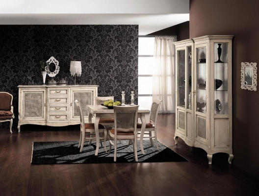 Commode Buffet Commodes Buffet Armoires en bois massif Italie Meubles de garde-robe