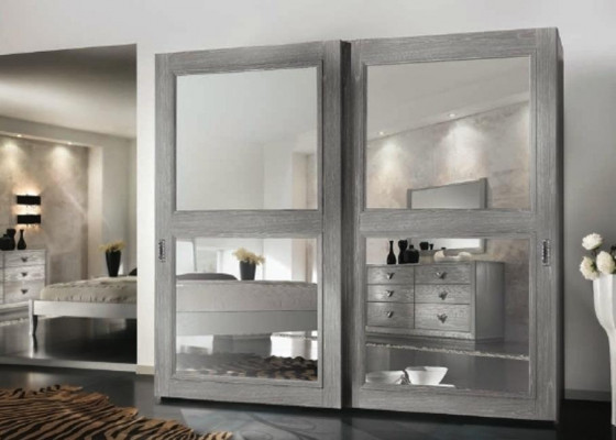 Armoires Armoire Armoire Portes Coulissantes Meubles en Bois Ameublement Italie neuf