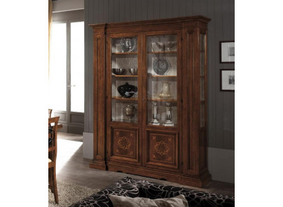 Bahut Vitrines en bois massif Bahut de salon Bahut Vaccari cav giovanni