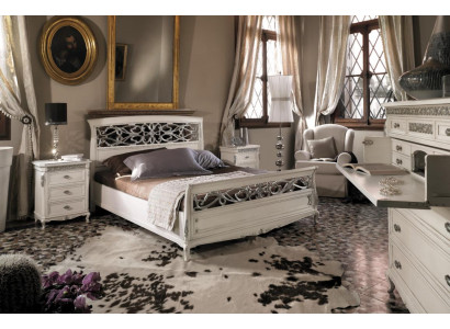 Meubles de chambre à coucher Ensemble complet de 3 pièces Lits Mobilier italien