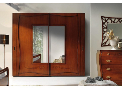 Armoires Armoires Vêtements Armoire Luxe Portes Coulissantes Design Bois Moderne