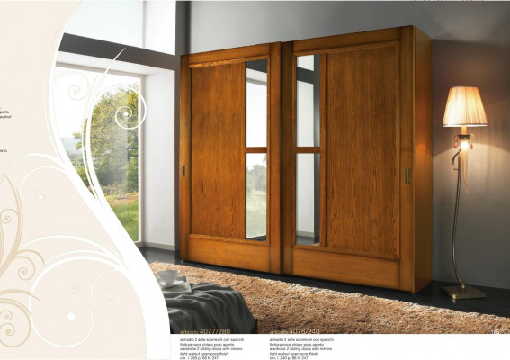 Armoire murale avec portes coulissantes Armoires de chambre moderne