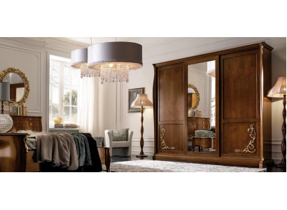 Armoire de chambre en bois Meubles baroques de style classique nouvel Armoires de garde-robe