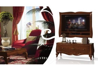 Meuble télé bas Armoire d'angle Buffet Dressing en bois TV classique Commode Design nouveau