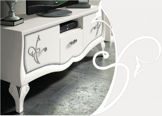 Meuble TV Buffet bas Armoire Buffet Armoire télé en bois Moderne Commode Mobilier de design neuf