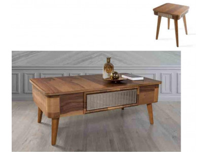 Table basse en bois Royal Table d'appoint moderne Tables Table basse Table d'appoint