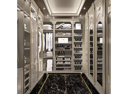 Vestiaire à vêtements sur pied Luxe Vestiaire Classique Portemanteau sur Mesure