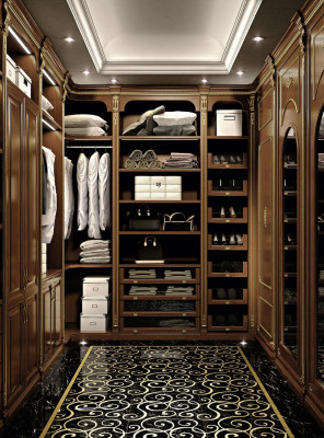 Vestiaire à vêtements sur pied Luxe Vestiaire Classique Portemanteau sur Mesure