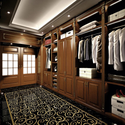 Vestiaire à vêtements sur pied Luxe Vestiaire Classique Portemanteau sur Mesure