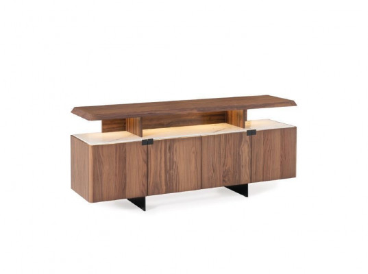 Meuble télé bas de gamme de luxe Armoire étagère latérale Bahut Meuble TV Stand Armoire Mobilier