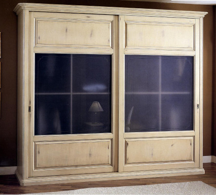 Armoire d'habillement Mobilier Meubles Mobilier Armoires italiennes Bois massif Massif
