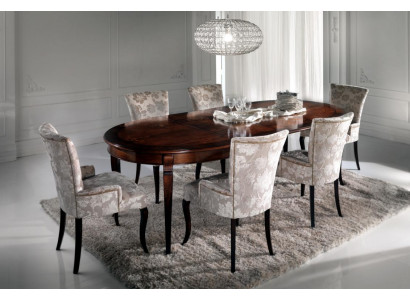 Table à manger Suite Mobilier de salle à manger Ameublement Groupe Table + 6 chaises Ensemble 7 pièces.