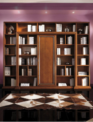 Bücher Schrank Italienische Möbel Regal Holz Schränke Regale Vitrine Sideboard