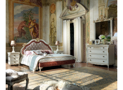 Rembourrage de lit Chesterfield lit double 180x200 cm en bois Lits d'hôtel Chambre