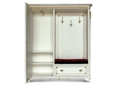 Portemanteau Vêtements Manteau Armoire Entrée Miroir Italien Porte-manteau