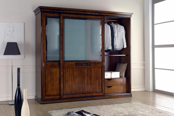 Armoire Armoire Chambre de luxe Vaccari cav giovanni Bois massif neuf