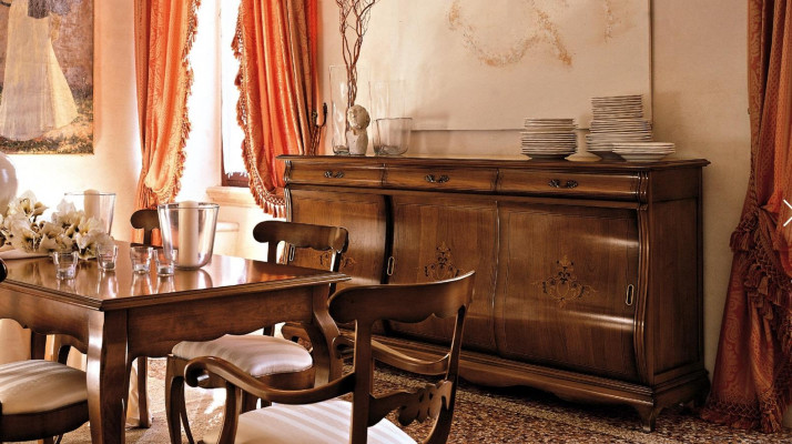 Commode marron Buffets Bois massif Armoire Meubles Commode Buffet Buffet