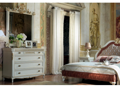 Armoire Cabinet Design Moderne Ensemble de meubles Commode Miroir Bois Commodes