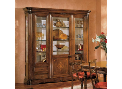 Vitrine Armoire 3 portes Vitrines Armoires Salon Armoires Armoires Design Meubles Verre nouveau