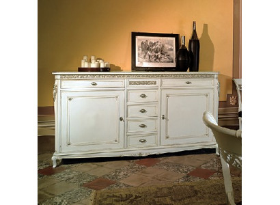 Étagère basse de côté Armoire Placard Étagère Salle de séjour Bois Armoires Design Commode Buffet