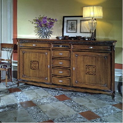 Commode Buffet Commodes Armoire Mobilier Buffet Armoire en bois massif Italie
