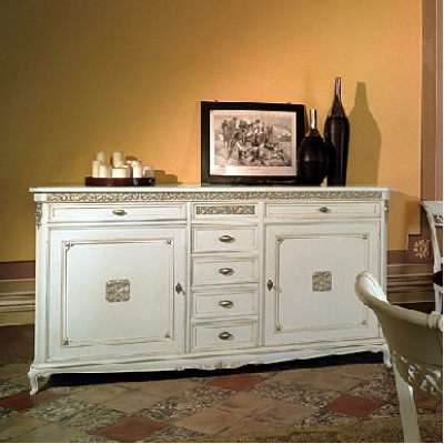 Un nouveau cabinet de style baroque ancien Commode Commode Salon Chambre Étagère Bahut