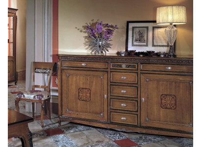 Meuble bas de côté Armoire Étagère de salon Armoire de luxe Designer Commode Buffet neuf
