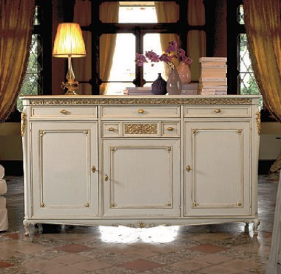Luxueux commode buffet Buffet Commode de style ancien Commodes de style italien Meubles de luxe italiens