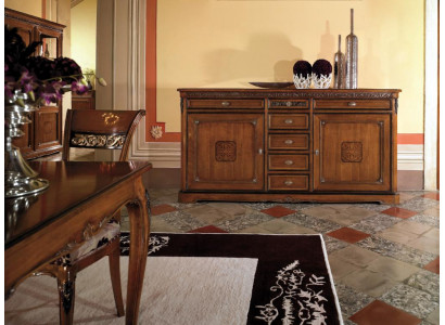 Coffret de luxe Commode Buffet Style antique Commodes de luxe italiennes Meuble de luxe Buffet
