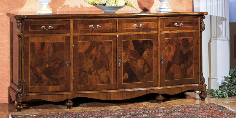 Commode Classique r Armoire En bois massif Mobilier Italien Ameublement Bahut