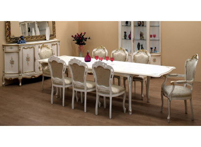 Ensemble classique 2x chaises accoudoirs 6x chaises chaise suite salle à manger Groupe neuf