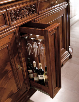 Armoire télé Design Buffet Commode Chambre Armoire Étagère Luxe Salon Planche