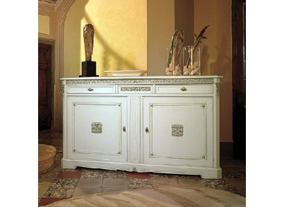 Meubles en bois italiens de luxe Commode Buffet Style classique Buffet Bois neuf