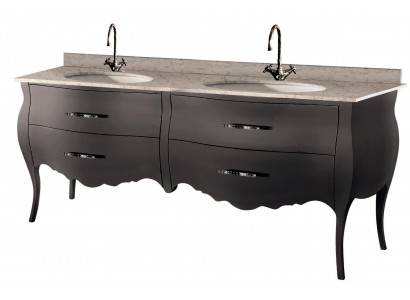 Lavabo Meuble sous-lavabo Armoire de salle de bain Cabinet de toilette Table de vasque